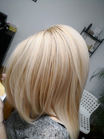 light blonde hair ksister's salon